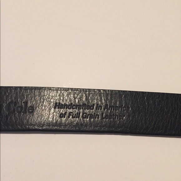 Kennith Cole vintage leather belt - Picture 3 of 8